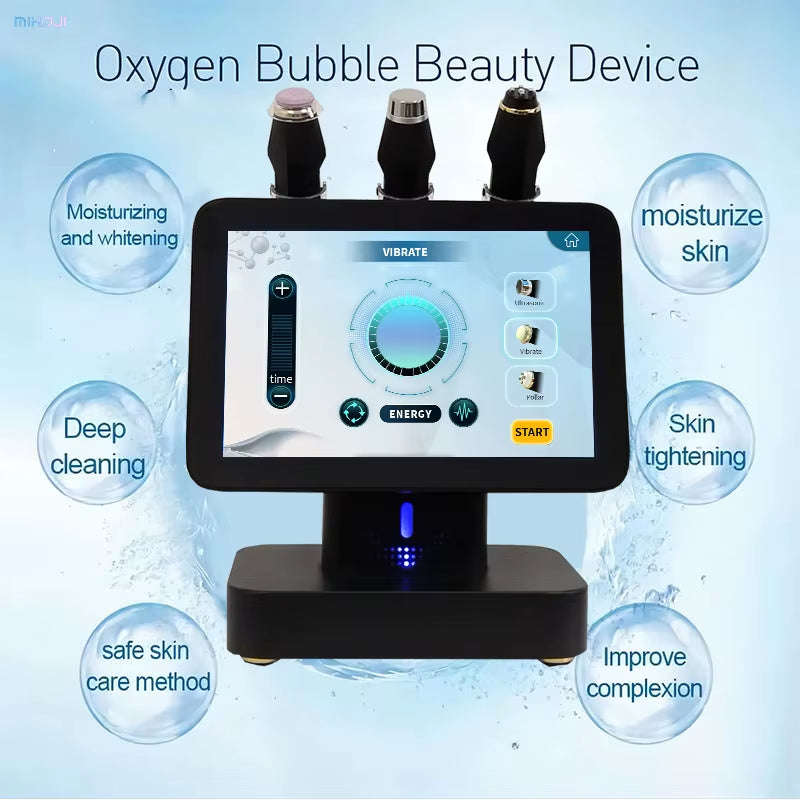 Facial Machine Oxygenation Oxygen Facial Machine Hydra Diamond Oxygen Bubble Facial Beauty Machine