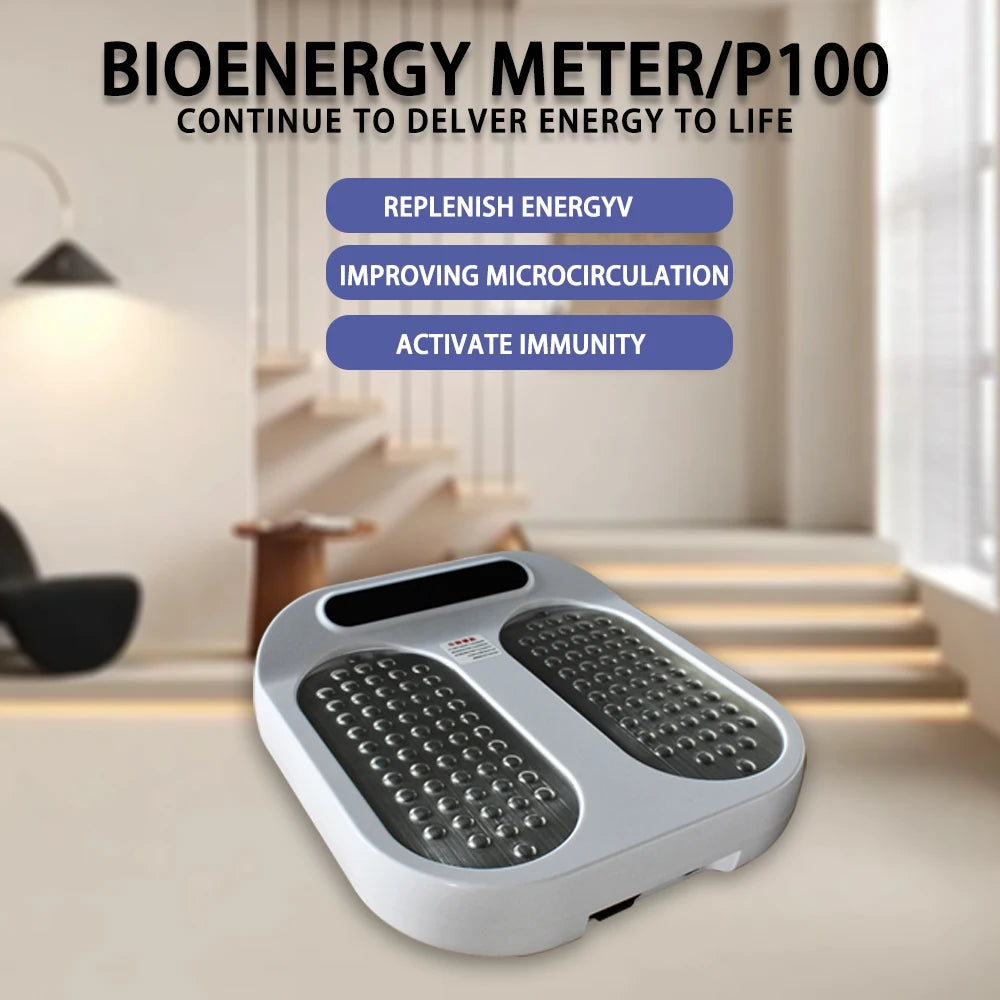 New Launch Terahertz P100 P90 plus Foot Massager PEMF Energy Meter Device Frequency Healing Blood Circulation Massager Device